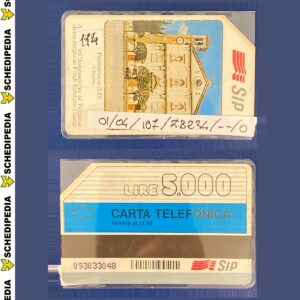 GP114 CC2041 FRIULI – PALMANOVA (FOTO PICCOLA E CODICE CORTO) - schede telefoniche valutazione collezione schede telefoniche rare vendita schedipedia app valore schede telefoniche rare catalogo pdf