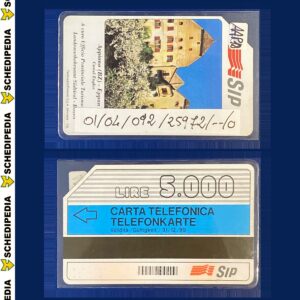 GPAA18 CC2108 TRENTINO – APPIANO (ITALIAN/GERMAN LANGUAGES) - schede telefoniche valutazione collezione schede telefoniche rare vendita schedipedia app valore schede telefoniche rare catalogo pdf