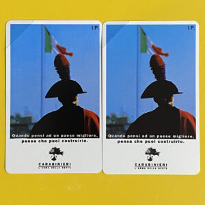 Coppia: CARABINIERI G374/G375 CC2403/CC2404 NUOVA - schede telefoniche valutazione collezione schede telefoniche rare vendita schedipedia app valore schede telefoniche rare catalogo pdf