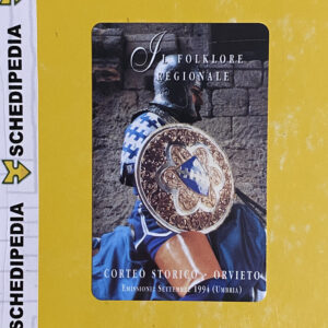 G359 CC2388 IL FOLKLORE REGIONALE – CORTEO STORICO ORVIETO NUOVA - schede telefoniche valutazione collezione schede telefoniche rare vendita schedipedia app valore schede telefoniche rare catalogo pdf