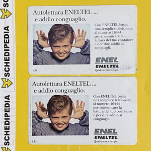 Coppia: ENEL – AUTOLETTURA ENELTEL G137/G138 CC2194 AGFS53/AGFS54 NUOVA - schede telefoniche valutazione collezione schede telefoniche rare vendita schedipedia app valore schede telefoniche rare catalogo pdf