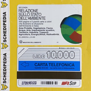 G230 CC2263 AGFS120 RELAZIONE SULLO STATO DELL’AMBIENTE NUOVA - schede telefoniche valutazione collezione schede telefoniche rare vendita schedipedia app valore schede telefoniche rare catalogo pdf G230 CC2263 AGFS120 RELAZIONE SULLO STATO DELL’AMBIENTE NUOVA - schede telefoniche valutazione collezione schede telefoniche rare vendita schedipedia app valore schede telefoniche rare catalogo pdf