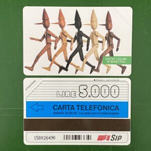 G140 CC2197 AGFS56 BENETTON – PINOCCHI NUOVA - schede telefoniche valutazione collezione schede telefoniche rare vendita schedipedia app valore schede telefoniche rare catalogo pdf G140 CC2197 AGFS56 BENETTON – PINOCCHI NUOVA - schede telefoniche valutazione collezione schede telefoniche rare vendita schedipedia app valore schede telefoniche rare catalogo pdf