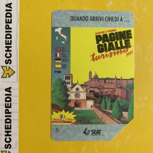 G161 CC2218 AGFS77 PAGINE GIALLE ’91 – MARCHE/UMBRIA - schede telefoniche valutazione collezione schede telefoniche rare vendita schedipedia app valore schede telefoniche rare catalogo pdf