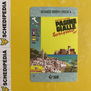G147 CC2204 AGFS63 PAGINE GIALLE ’91 – BASILICATA/CALABRIA NUOVA - schede telefoniche valutazione collezione schede telefoniche rare vendita schedipedia app valore schede telefoniche rare catalogo pdf