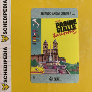 G154 CC2211 AGFS70 PAGINE GIALLE ’91 – LAZIO NUOVA - schede telefoniche valutazione collezione schede telefoniche rare vendita schedipedia app valore schede telefoniche rare catalogo pdf