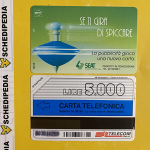 G331A CC2431A SEAT – SE TI GIRA DI SPICCARE (VERDE – BETANUMERICA) NUOVA SC - schede telefoniche valutazione collezione schede telefoniche rare vendita schedipedia app valore schede telefoniche rare catalogo pdf