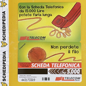 G747 CC2813 AG318 CON LA SCHEDA TELEFONICA... - NON PERDETE IL FILO NUOVA
