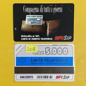 G208 CC1238 COMPAGNA DI TUTTI I GIORNI (LOGO 21,5 MM) NUOVA - schede telefoniche valutazione collezione schede telefoniche rare vendita schedipedia app valore schede telefoniche rare catalogo pdf G208 CC1238 COMPAGNA DI TUTTI I GIORNI (LOGO 21,5 MM) NUOVA - schede telefoniche valutazione collezione schede telefoniche rare vendita schedipedia app valore schede telefoniche rare catalogo pdf
