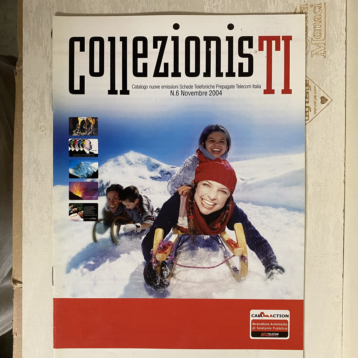 CollezionisTI – Catalogo Nuove Emissioni Telecom n.6 Novembre 2004 - schede telefoniche valutazione collezione schede telefoniche rare vendita schedipedia app valore schede telefoniche rare catalogo pdf CollezionisTI – Catalogo Nuove Emissioni Telecom n.6 Novembre 2004 - schede telefoniche valutazione collezione schede telefoniche rare vendita schedipedia app valore schede telefoniche rare catalogo pdf