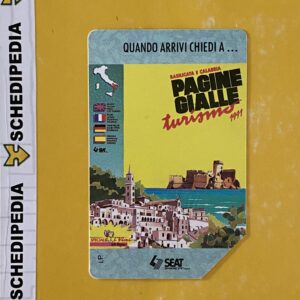 G146 CC2203 AGFS62 PAGINE GIALLE ’91 – BASILICATA/CALABRIA - schede telefoniche valutazione collezione schede telefoniche rare vendita schedipedia app valore schede telefoniche rare catalogo pdf