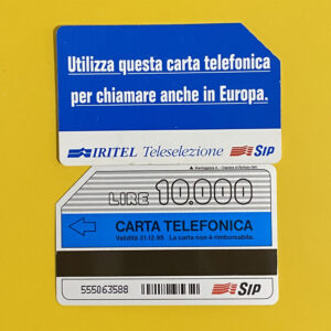 G281 CC2323 AGFS171 IRITEL – TELESELEZIONE - schede telefoniche valutazione collezione schede telefoniche rare vendita schedipedia app valore schede telefoniche rare catalogo pdf