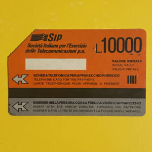 GP72 CC1098 Serie URMET Rossa – con Logo Mantegazza Lato B - schede telefoniche valutazione collezione schede telefoniche rare vendita schedipedia app valore schede telefoniche rare catalogo pdf