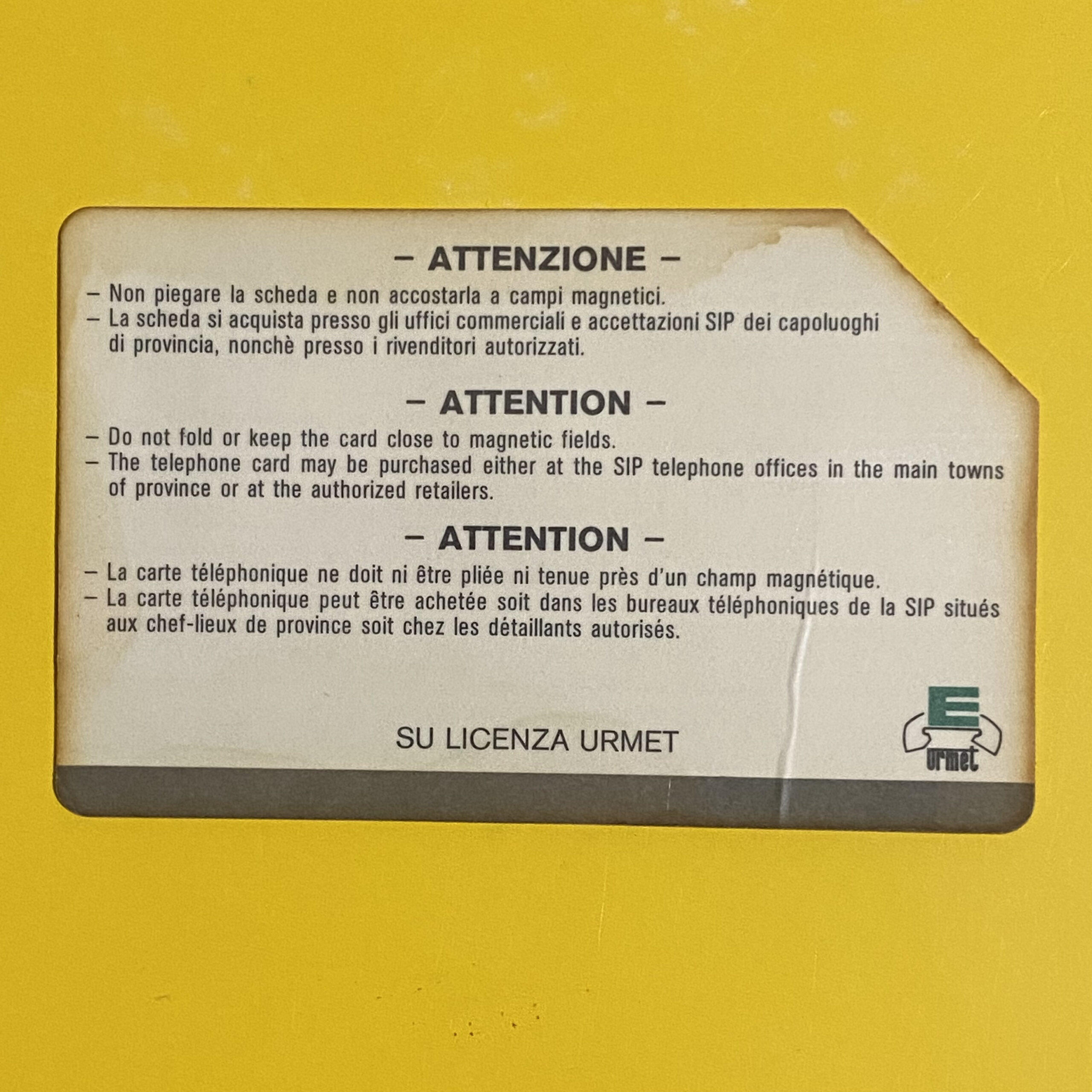 GP69 Serie URMET Rossa – SENZA Logo Mantegazza Lato B S2 - schede telefoniche valutazione collezione schede telefoniche rare vendita schedipedia app valore schede telefoniche rare catalogo pdf GP69 Serie URMET Rossa – SENZA Logo Mantegazza Lato B S2 - schede telefoniche valutazione collezione schede telefoniche rare vendita schedipedia app valore schede telefoniche rare catalogo pdf