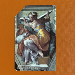 GVAT-0095 AGVAT-0095 MICHELANGELO – SIBILLA - schede telefoniche valutazione collezione schede telefoniche rare vendita schedipedia app valore schede telefoniche rare catalogo pdf