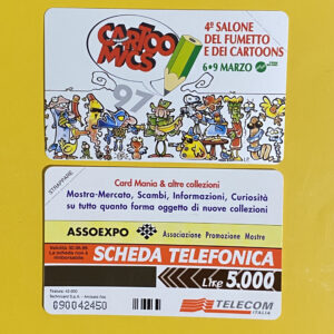 GPR348 CC3440 AGPRP196 CARTOOMICS ’97 NUOVA - schede telefoniche valutazione collezione schede telefoniche rare vendita schedipedia app valore schede telefoniche rare catalogo pdf