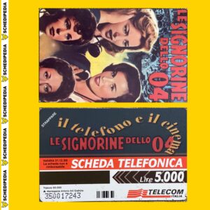 G705 CC2770 AG325 IL TELEFONO E IL CINEMA – LE SIGNORINE DELLO 04 NUOVA – SECONDA SCELTA - schede telefoniche valutazione collezione schede telefoniche rare vendita schedipedia app valore schede telefoniche rare catalogo pdf