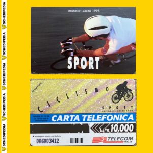 G401 CC2457 AG6 SPORT – CICLISMO NUOVA – SECONDA SCELTA - schede telefoniche valutazione collezione schede telefoniche rare vendita schedipedia app valore schede telefoniche rare catalogo pdf