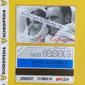 G233 CC2266 AGFS123 LES COPAINS – COPPIA NUOVA - schede telefoniche valutazione collezione schede telefoniche rare vendita schedipedia app valore schede telefoniche rare catalogo pdf