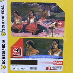 G1793 CCF3785 GAUGUIN – SACRED SPRING - schede telefoniche valutazione collezione schede telefoniche rare vendita schedipedia app valore schede telefoniche rare catalogo pdf
