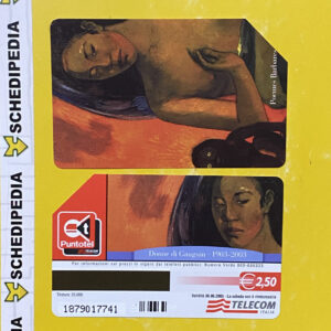 G1796 CCF3791 GAUGUIN – POEMES BARBARES - schede telefoniche valutazione collezione schede telefoniche rare vendita schedipedia app valore schede telefoniche rare catalogo pdf