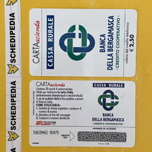 AZ0262 CASSA RURALE DELLA BERGAMASCA NUOVA - schede telefoniche valutazione collezione schede telefoniche rare vendita schedipedia app valore schede telefoniche rare catalogo pdf