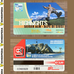 GAA125 CCF4115 HIGHLIGHTS – SUMMER - schede telefoniche valutazione collezione schede telefoniche rare vendita schedipedia app valore schede telefoniche rare catalogo pdf