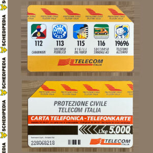 GAA54 CC2534 PROTEZIONE CIVILE - schede telefoniche valutazione collezione schede telefoniche rare vendita schedipedia app valore schede telefoniche rare catalogo pdf
